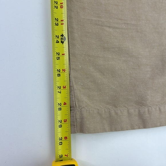 Banana Republic Women's Relaxed Fit Linen Blend Casual Pants - Picture 9 of 15